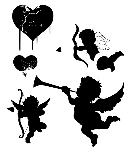 Little Cupids Celebrating Love