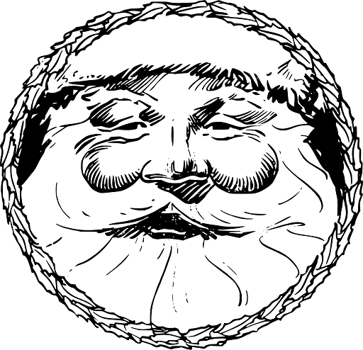 Face of Father Christmas