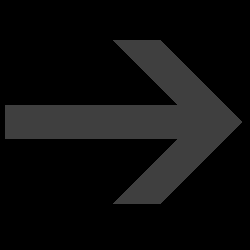 Arrow Grey Simple Right