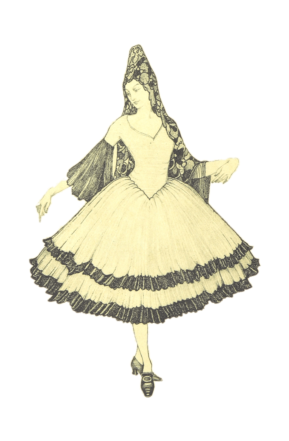 Beautiful Spanish Dancer