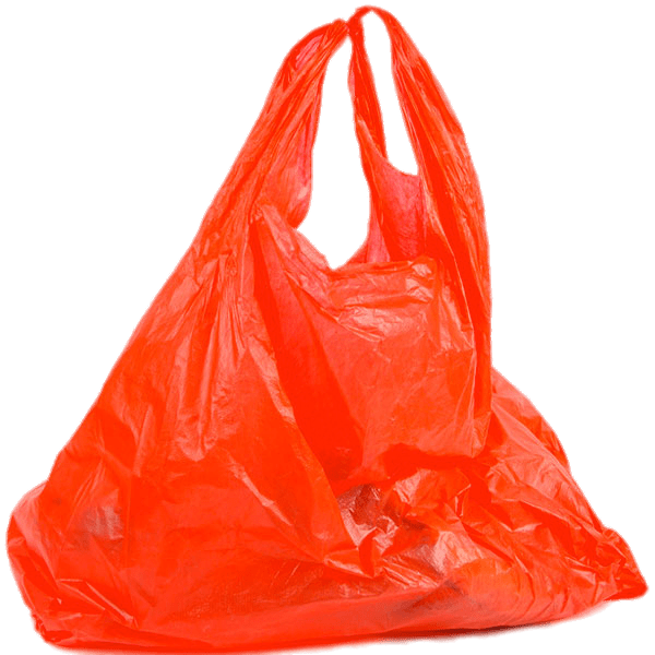 Plastic Bag Red