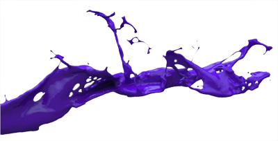 Purple Paint Splatter