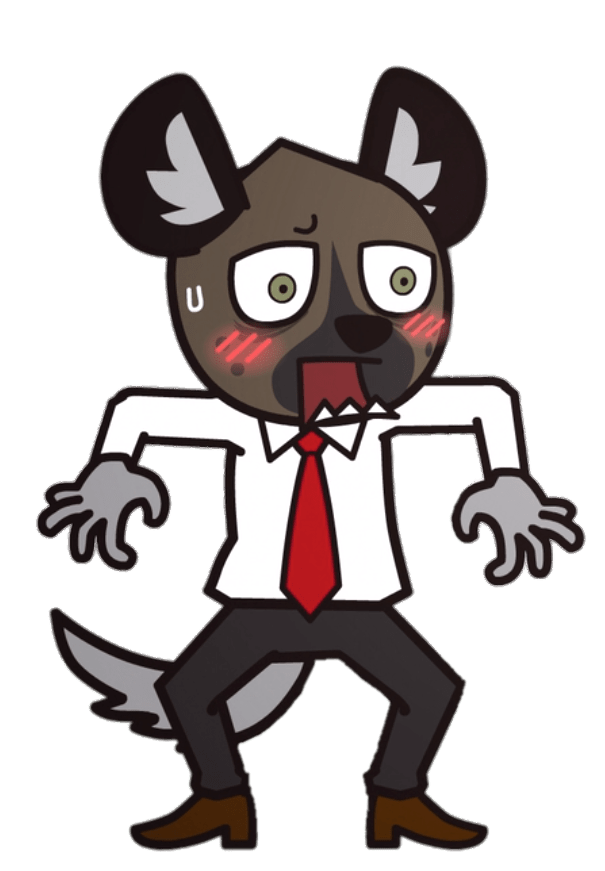 Aggretsuko Character Haida the Spotted Hyena