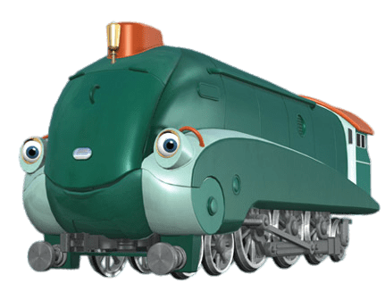 Chuggington Character Olwin the Steam Locomotive