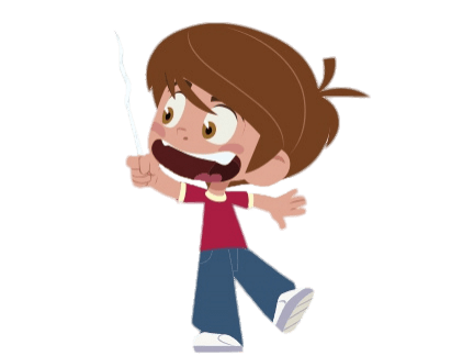 A Kind Of Magic Tom Holding A Magic Stick