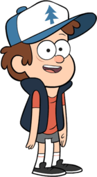 Gravity Falls Character Dipper Pines