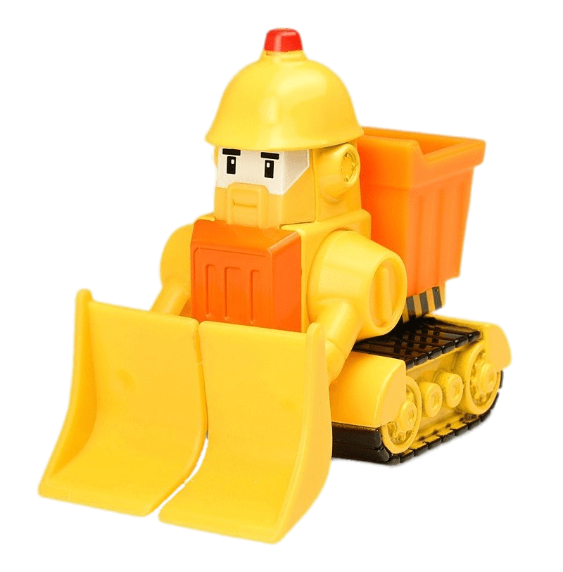 Robocar Poli Character Bruner the Bulldozer