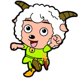 Pleasant Goat In Green Outfit