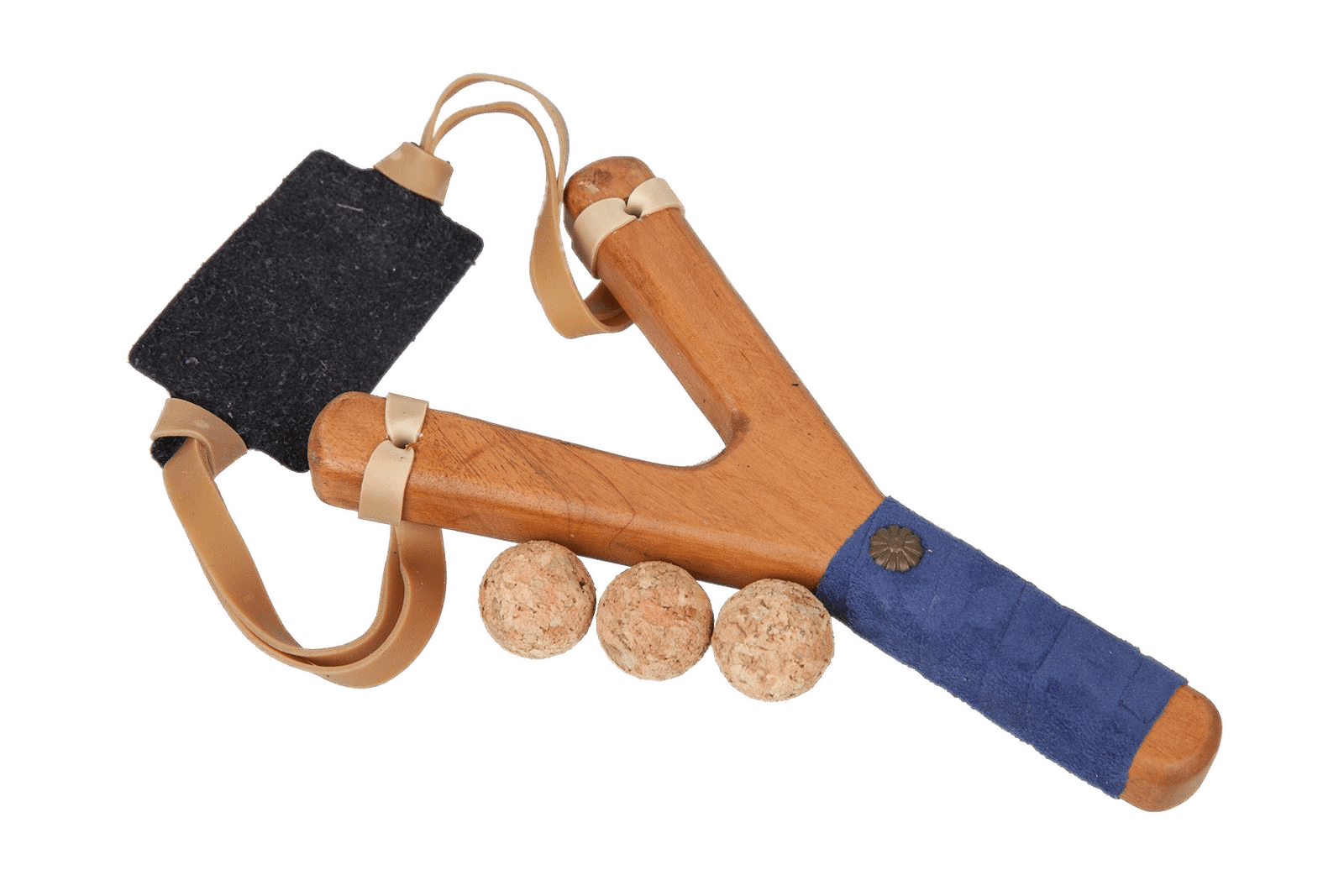 Slingshot With Blue Handle