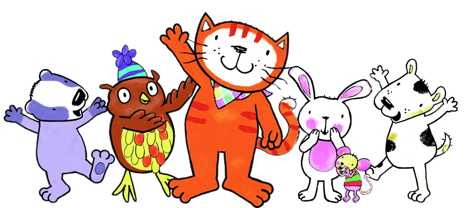 Poppy Cat Characters