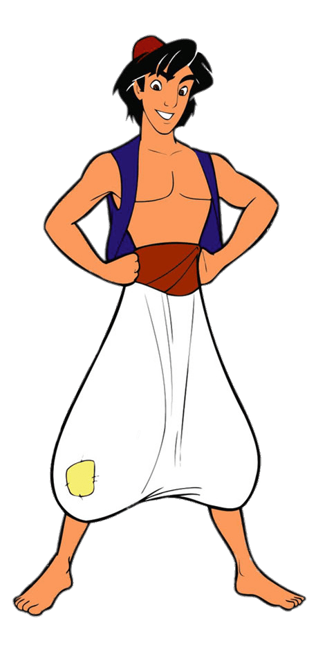 Aladdin Hands In Side