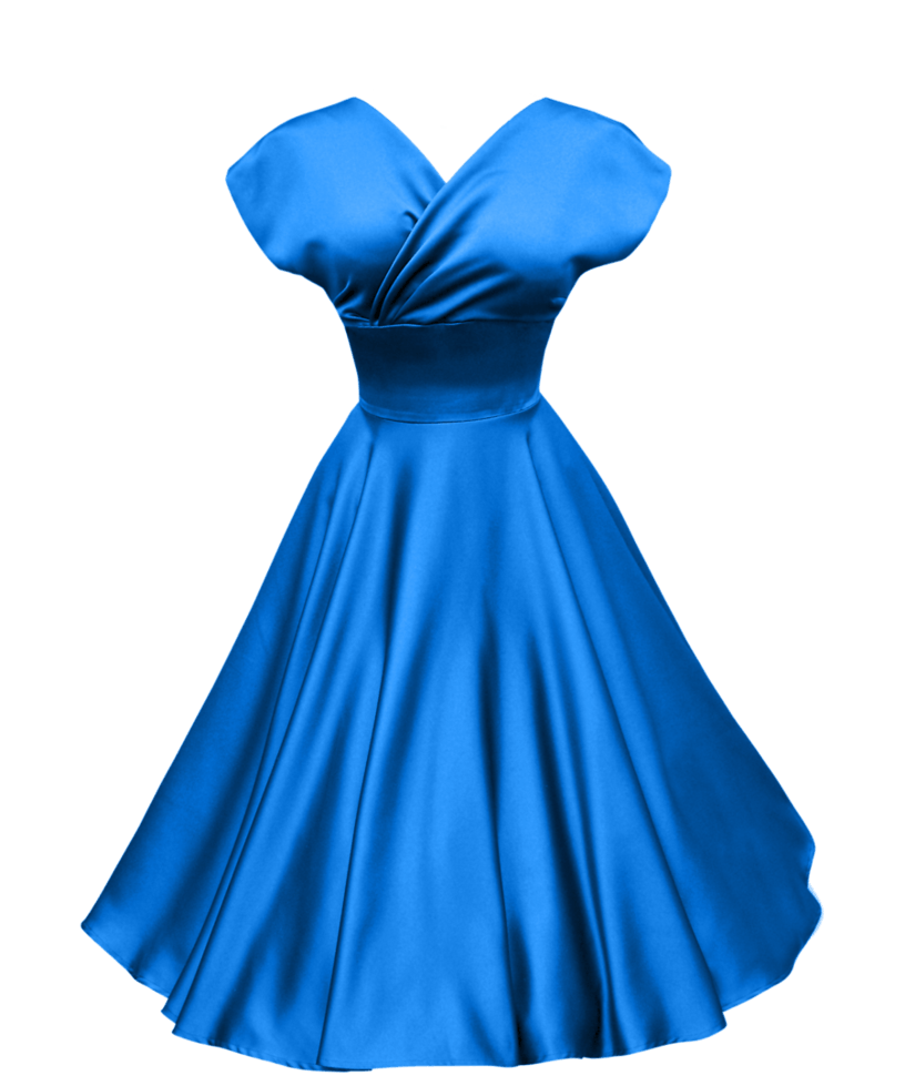 Dress Blue Retro