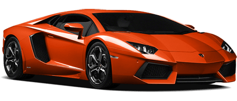 Orange Lamborghini