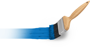 Blue Paint Brush