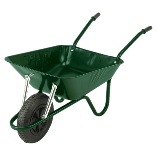 Dark Green Wheelbarrow