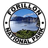 Forillon National Park Round Sticker