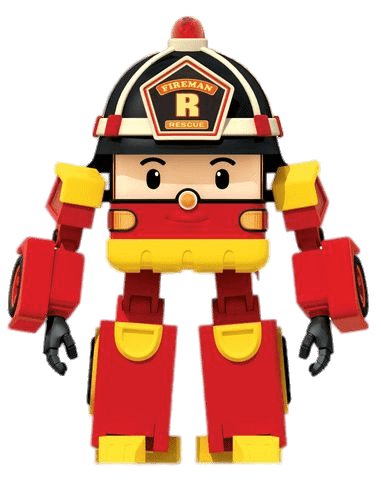 Robocar Poli Character Roy the Fireman
