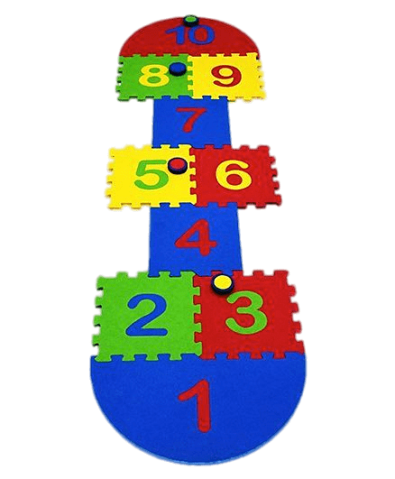 Hopscotch Puzzle Mat