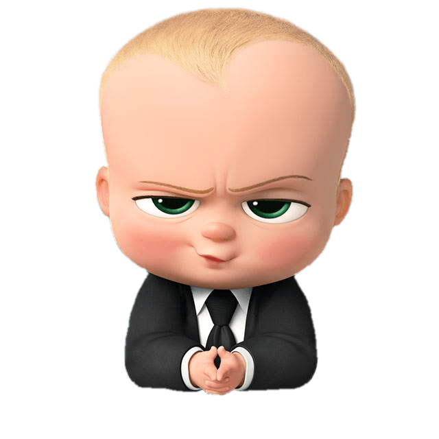 Boss Baby Angry Look