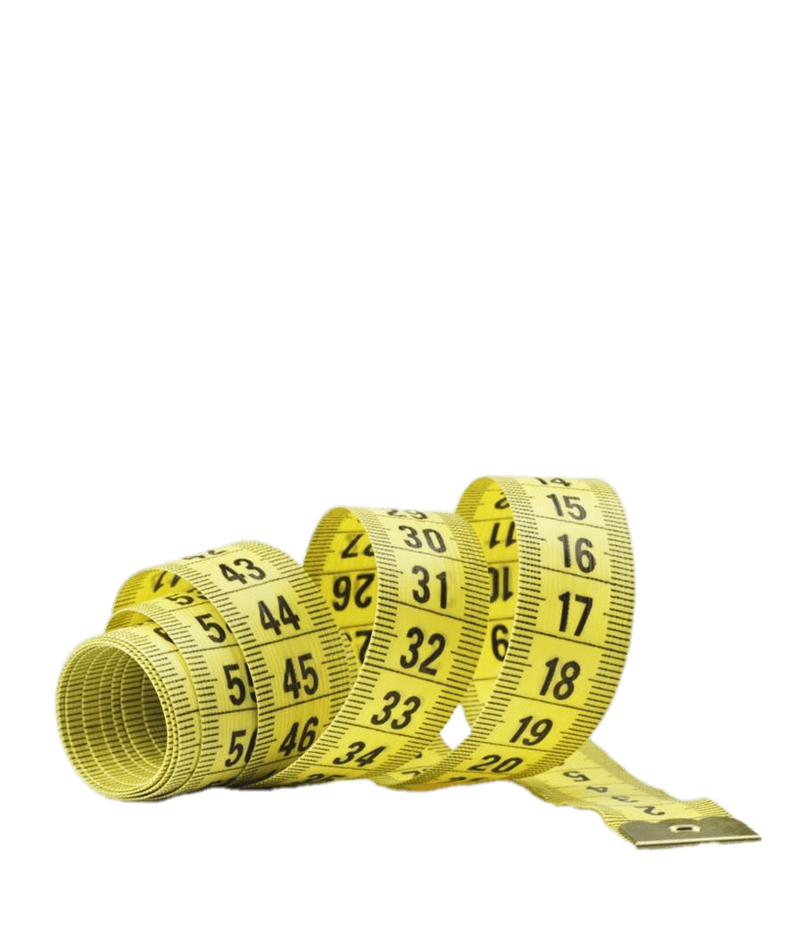 Rolled Up Tape Measure