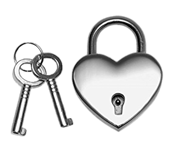 Heart Shaped Lock and Keys