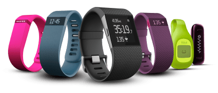 Collection Of Fitbit Devices