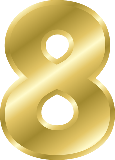 Gold Number 8
