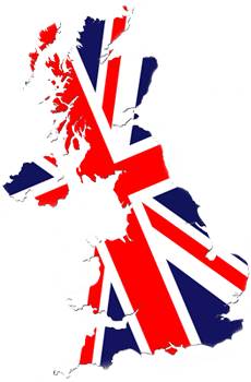 Uk Map Flag