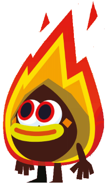 Shoney the Amazin' Blazin' Raisin Looking Up