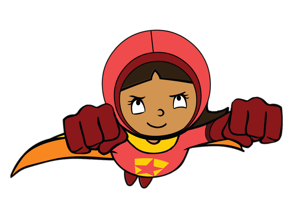 WordGirl Flying