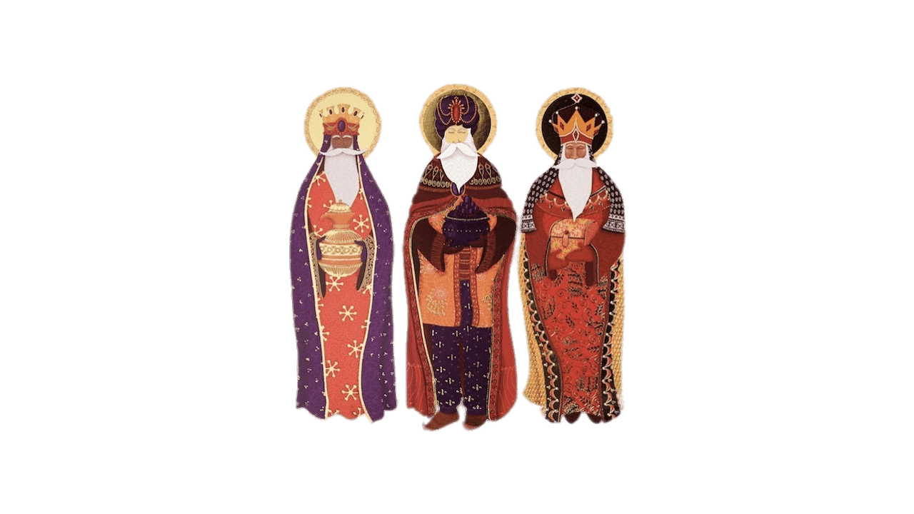 Epiphany Three Kings Oriental Illustration