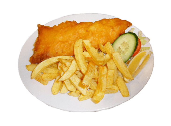 Fish and Chips Dish