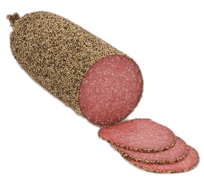 Pepper Coated Salami