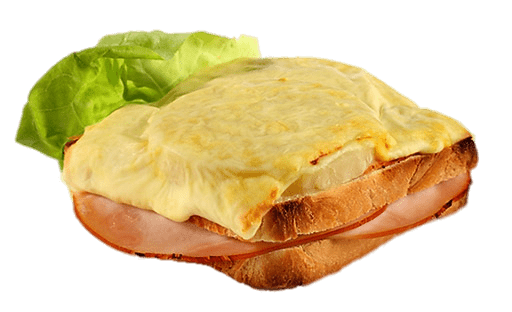 Croque Hawaii With Pineapple