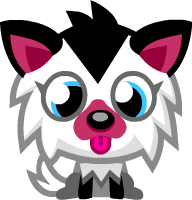 White Fang the Musky Husky Tongue Out