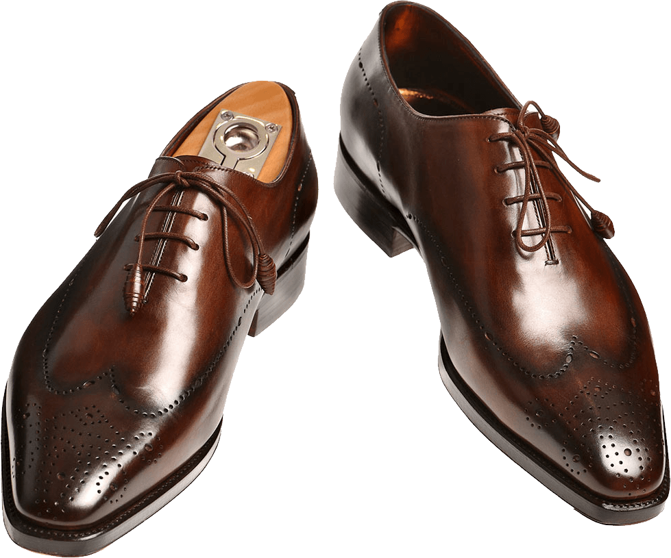 Pair Of Classy Leather Men Shoes