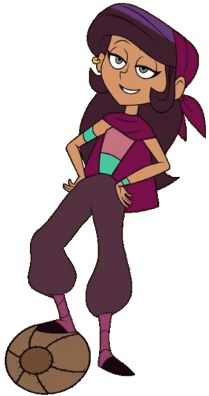 Legend Quest Marcella Playing Football