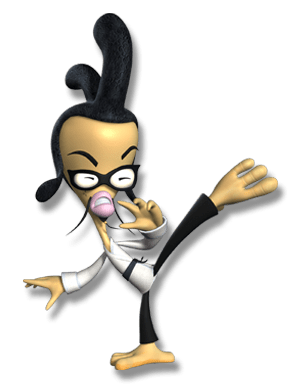 Chop Socky Chooks Chuckie Chan Kicking