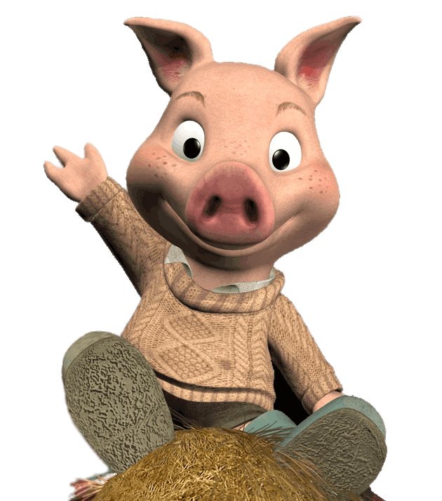 Jakers ! Piggley Winks Waving