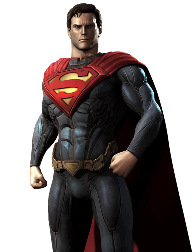 Superman Angry Standing
