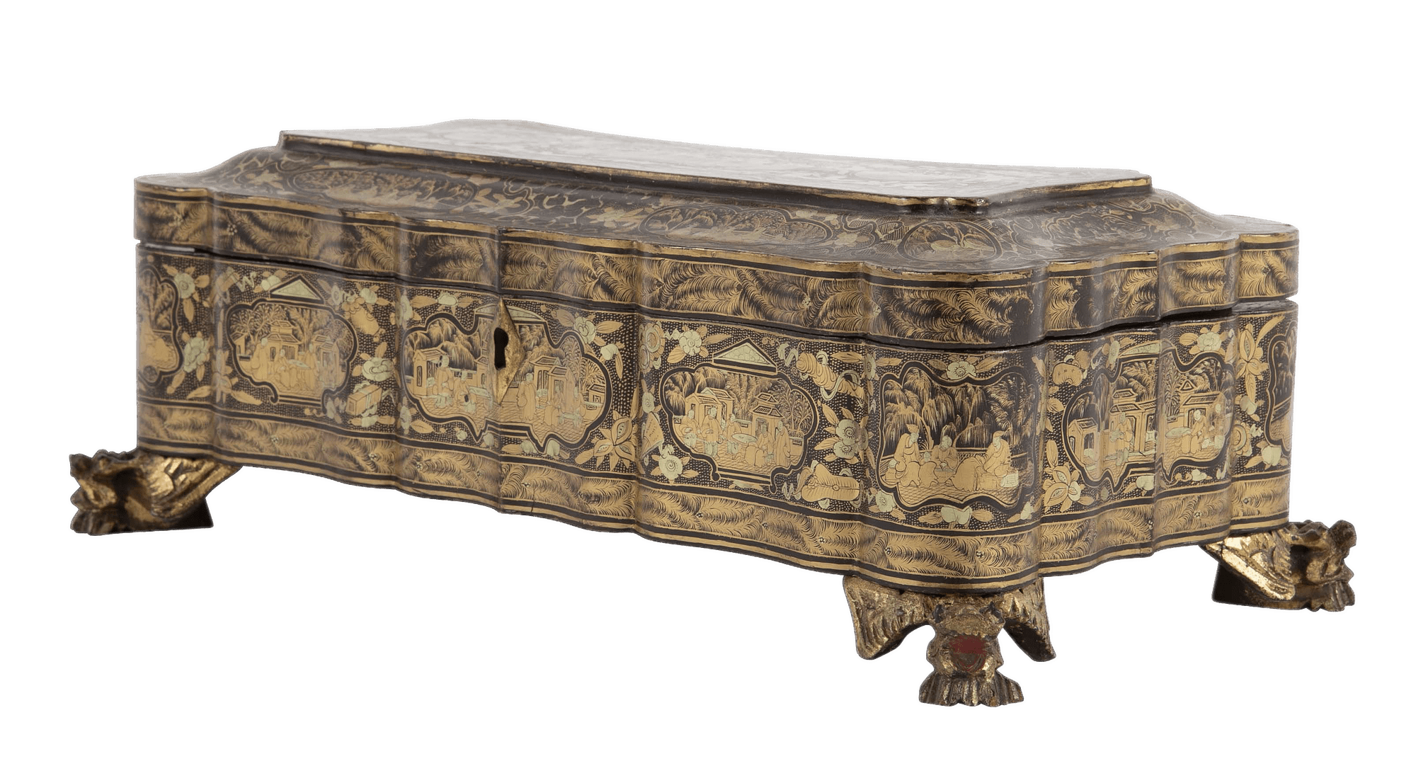 Chinese Lacquerware Game Box