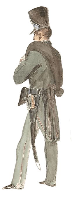 Civil Guard in Courtray - Belgium