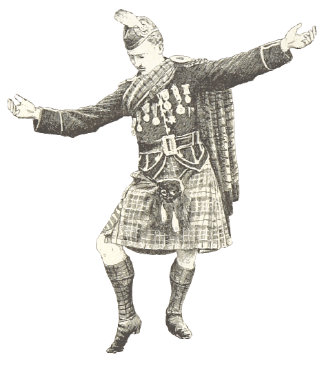 Highlander Scottish Dancer