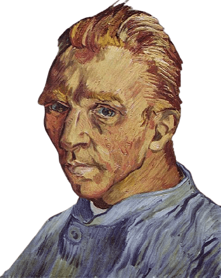 Vincent Van Gogh Self Portrait Without Beard