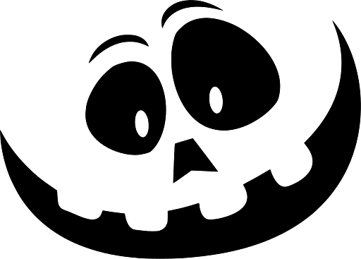 Halloween Smiling Pumpkin Face