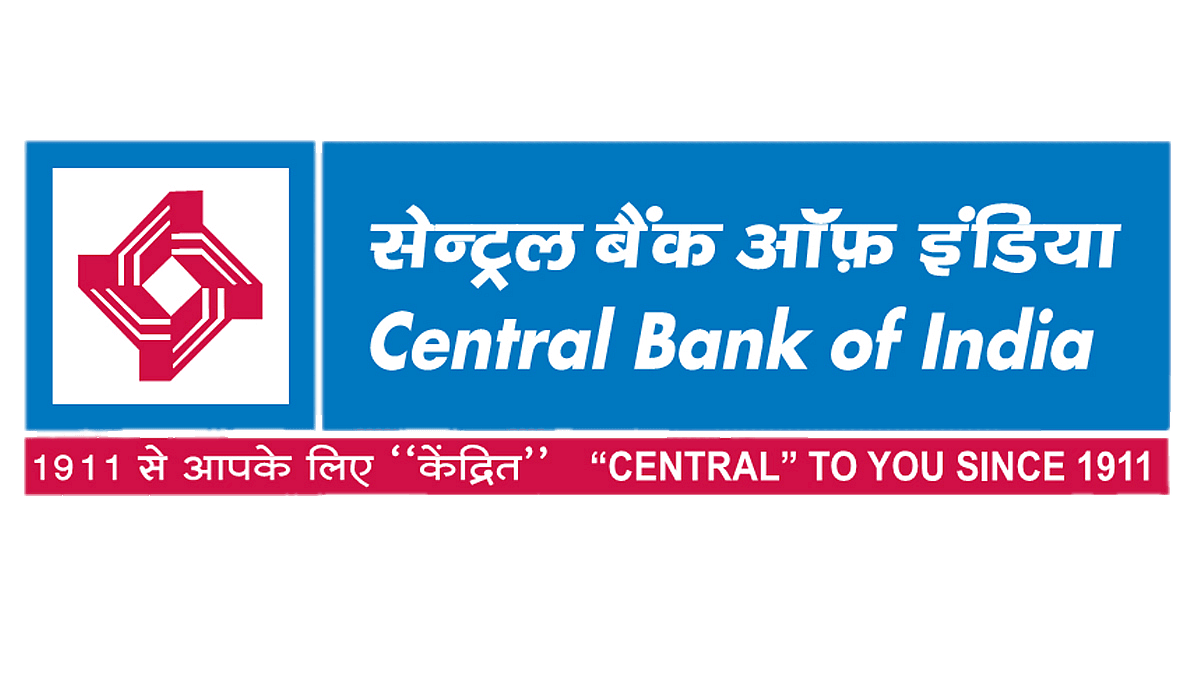Central Bank of India logo and slogan