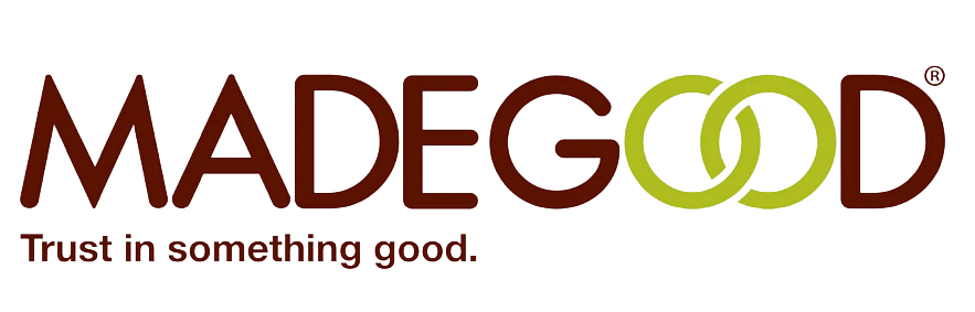 MadeGood logo and slogan horizontal