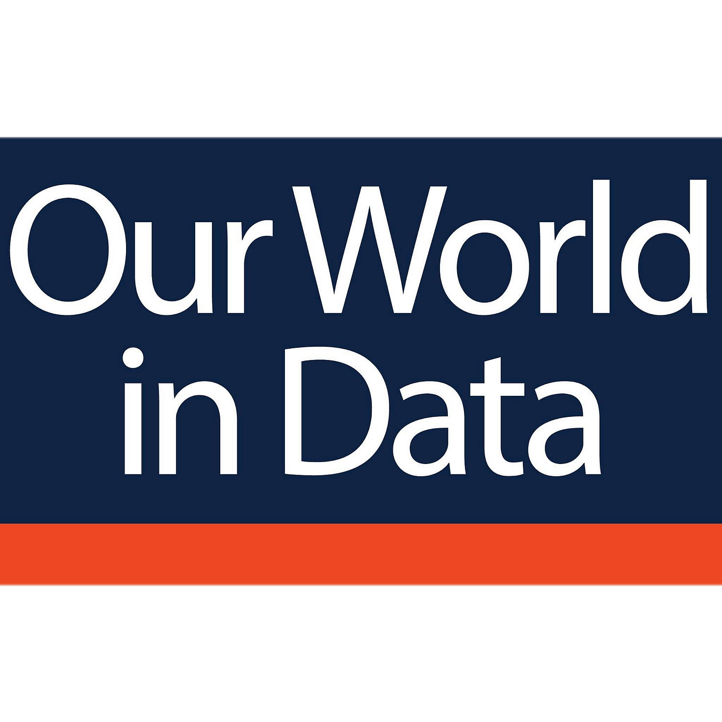 Our World in Data logo banner