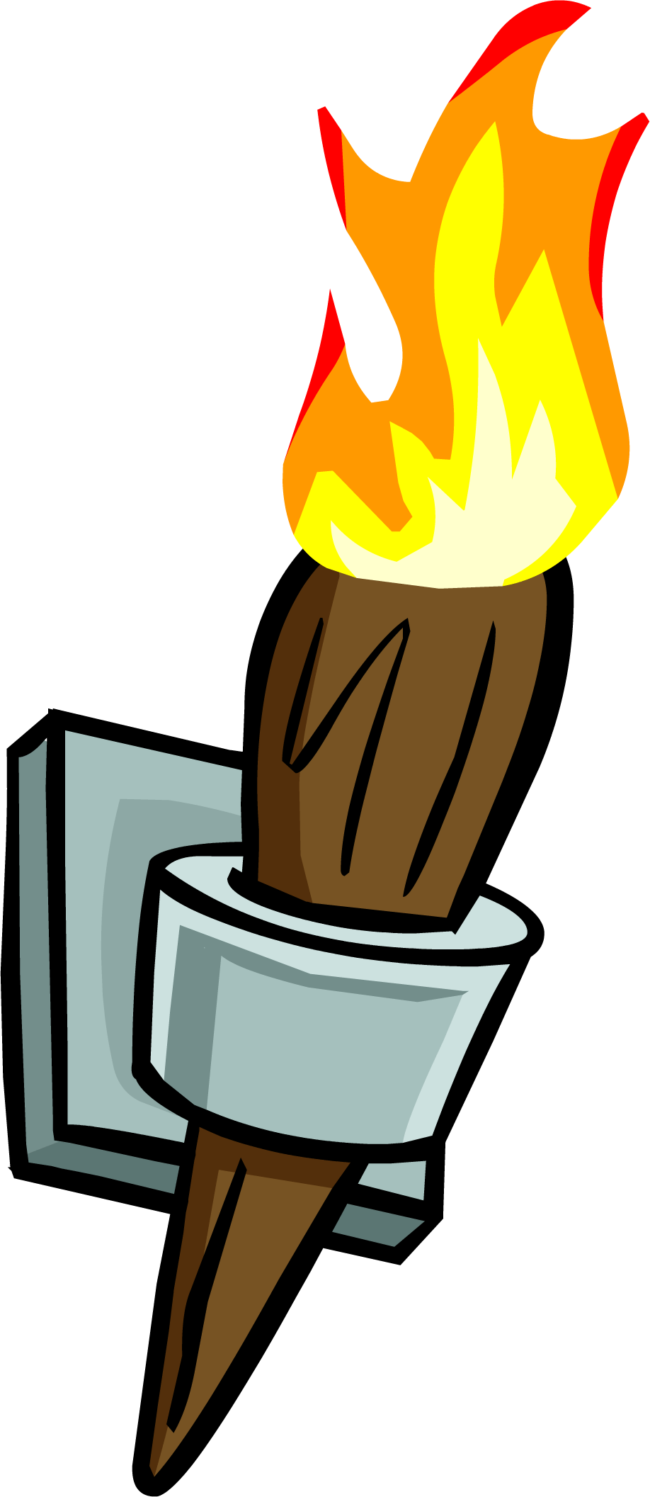 Wall Torch Clipart