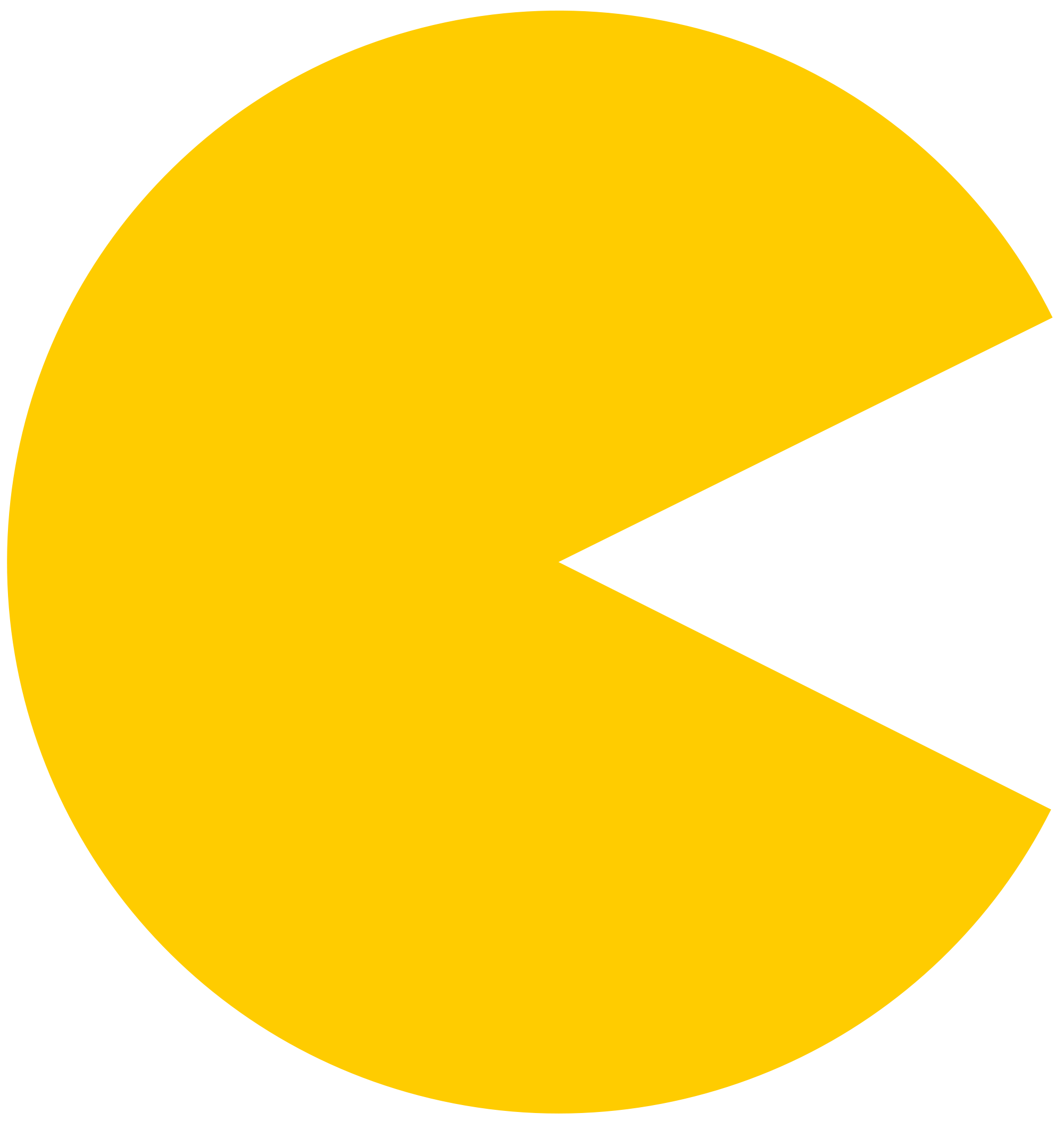 Pac Man Plain Yellow